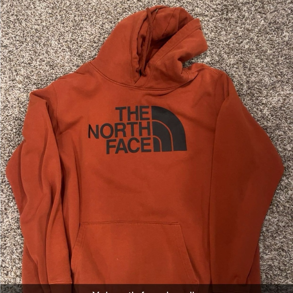 The North Face Brown Sweater with Classic Logo